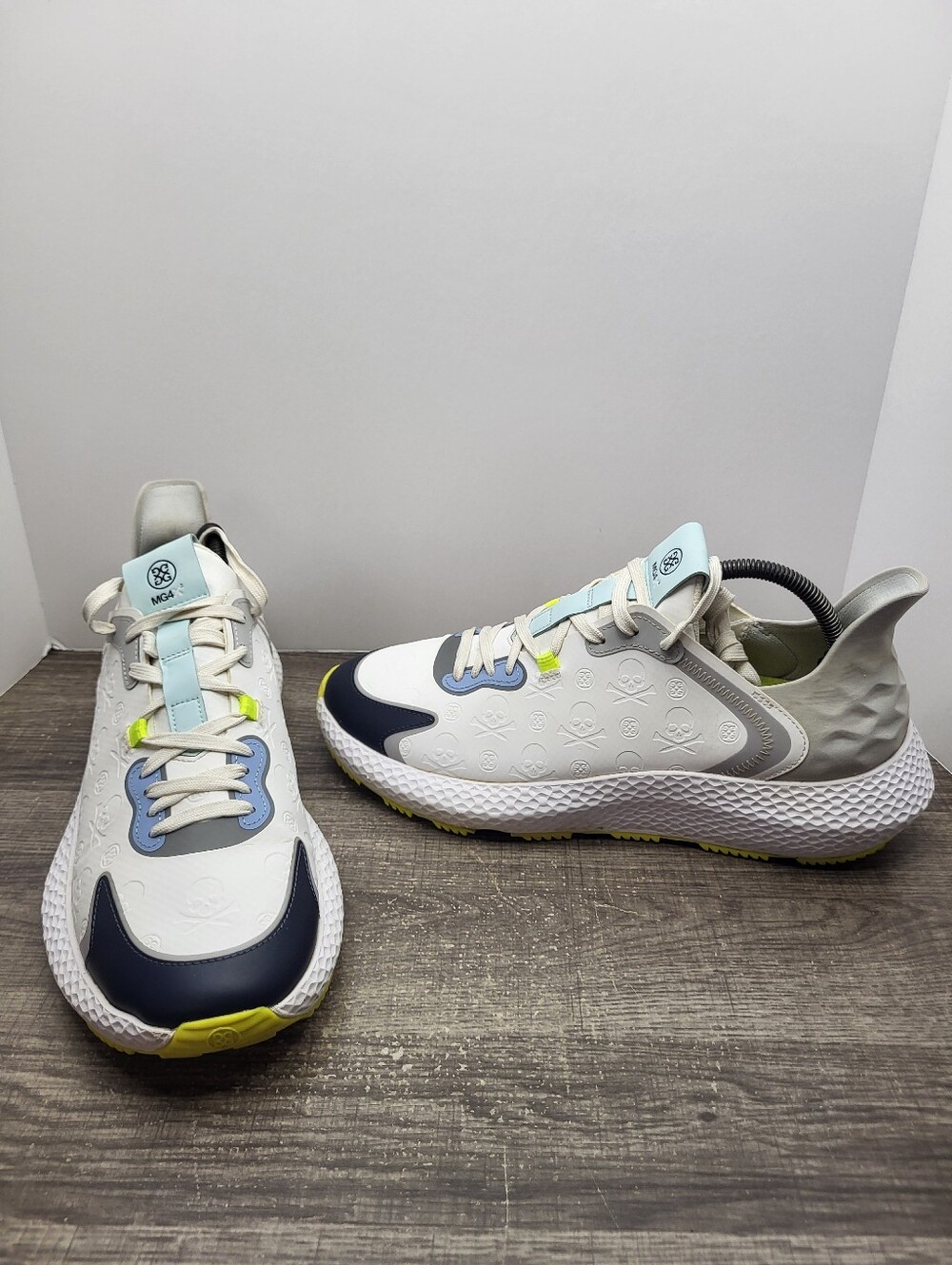 G/Fore G-4 GFore MG4X2 Golf Shoes White Blue Sno Men's SZ 11